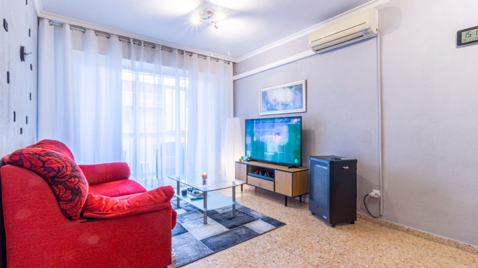 Wohnzimmer von Wohnung zum Verkauf in Dénia mit Terrasse