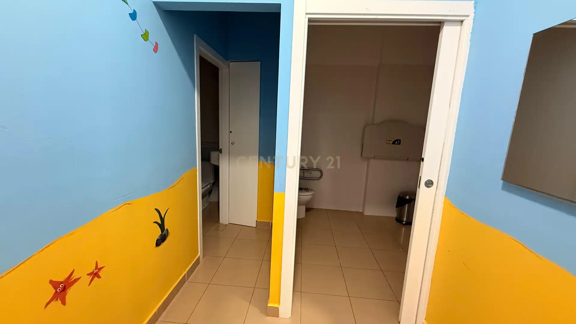 Baño de Local en traspaso en Calpe / Calp con Aire acondicionado, Alarma y Domótica