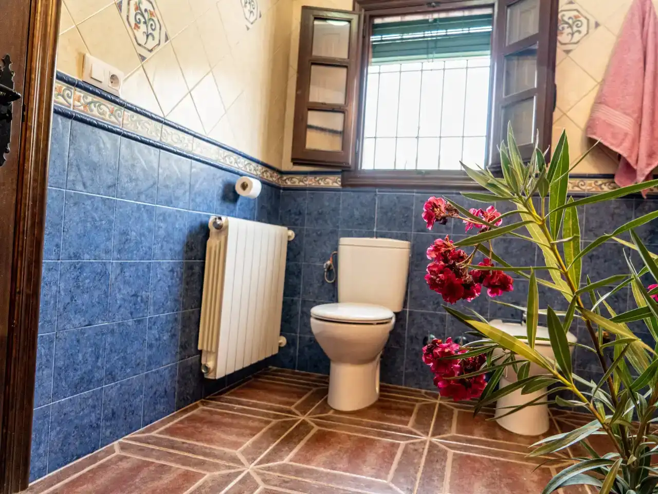 Bathroom of Houses for rent in Iznájar  with Private garden, Storage room and Swimming Pool