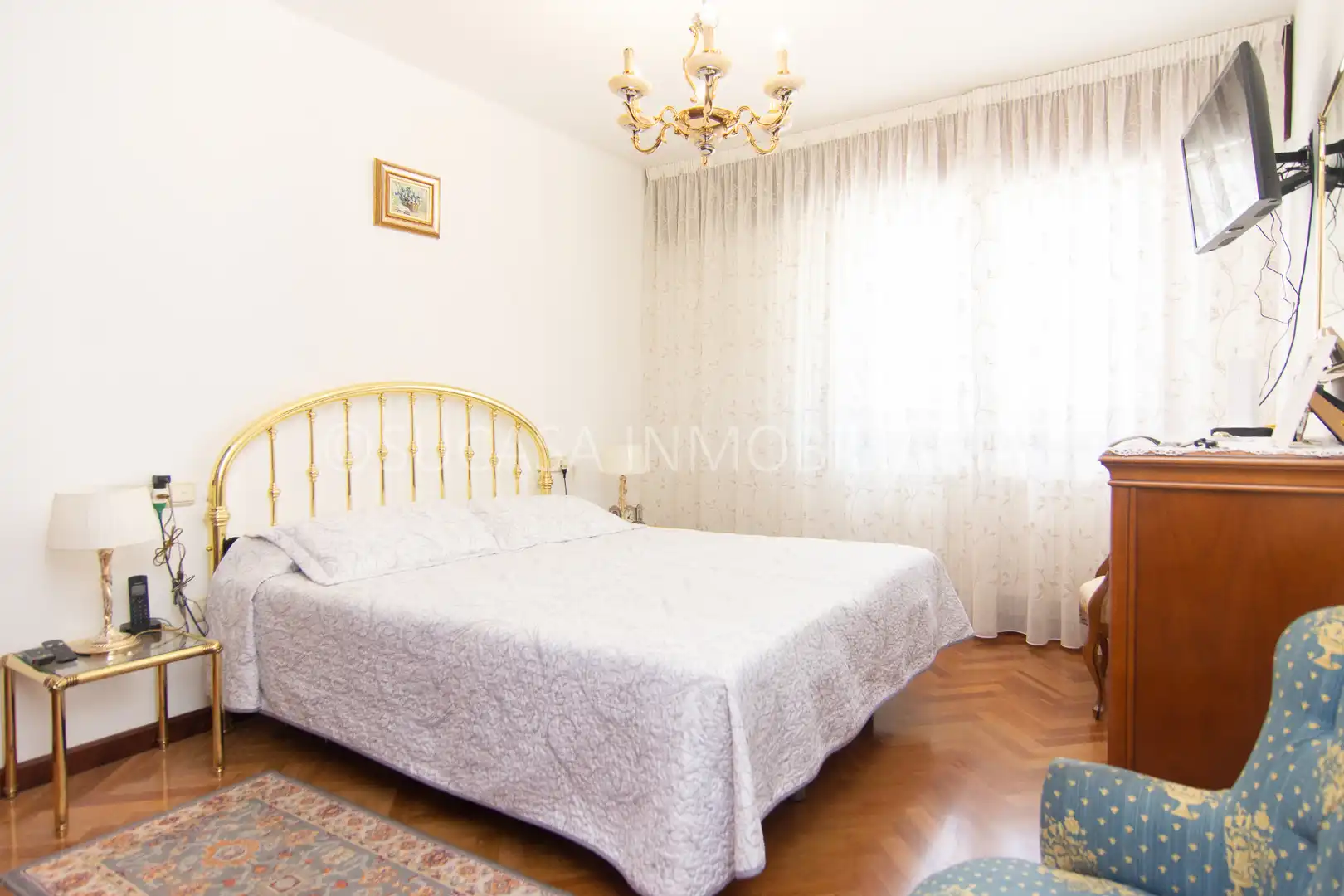 Bedroom of Detached homes for sale in Culleredo  with Air Conditioner, Heating and Parquet flooring