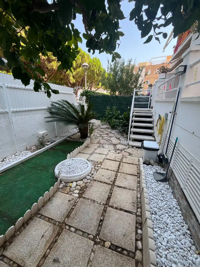 Garden of Ground floor for sale in Cunit  with Heating, Private garden and Parquet flooring