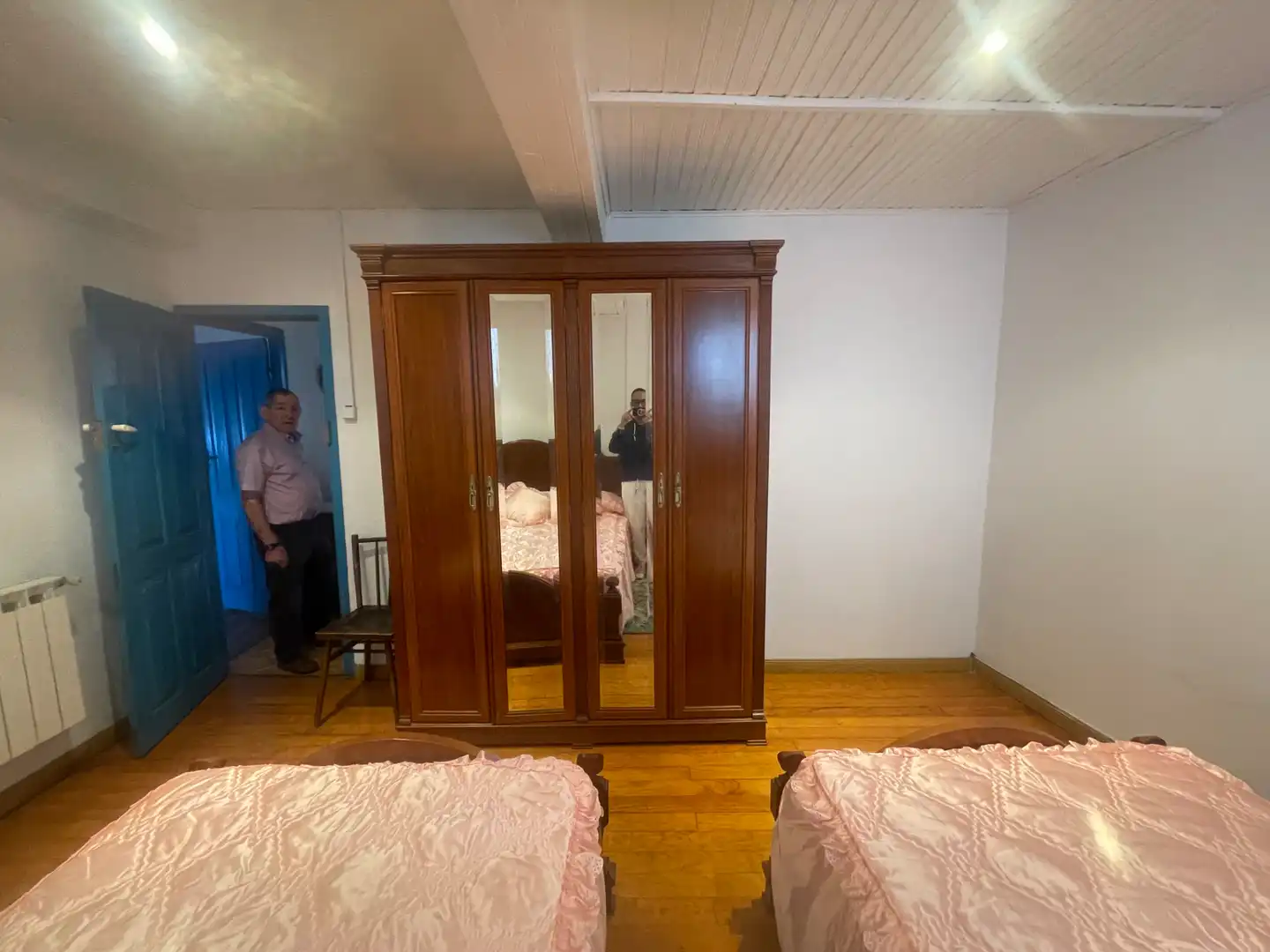 Bedroom of Country homes for sale in O Irixo  with Heating, Furnished and Oven
