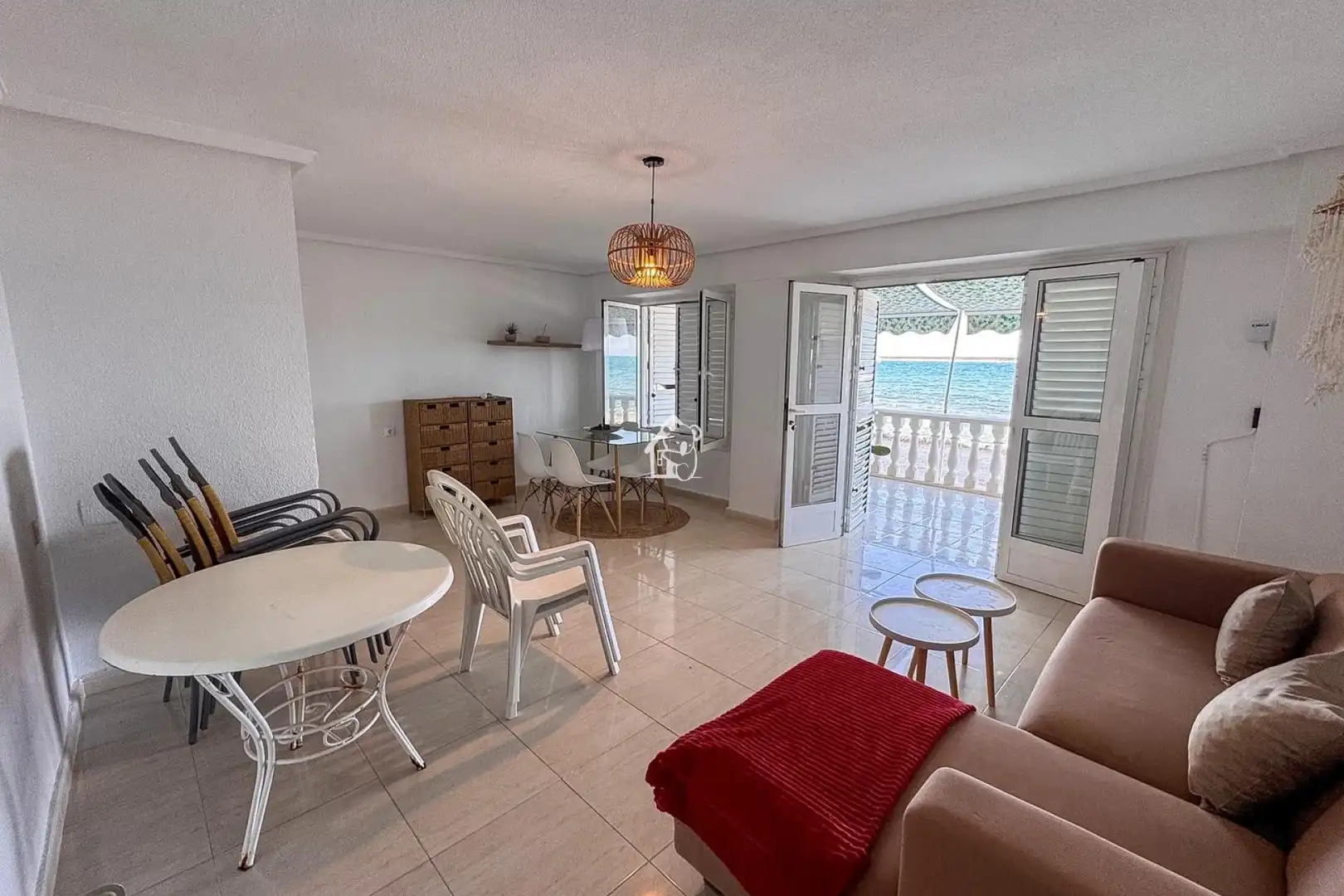 Balcony of Ground floor for rent in Torrevieja  with Private garden, Terrace and Furnished