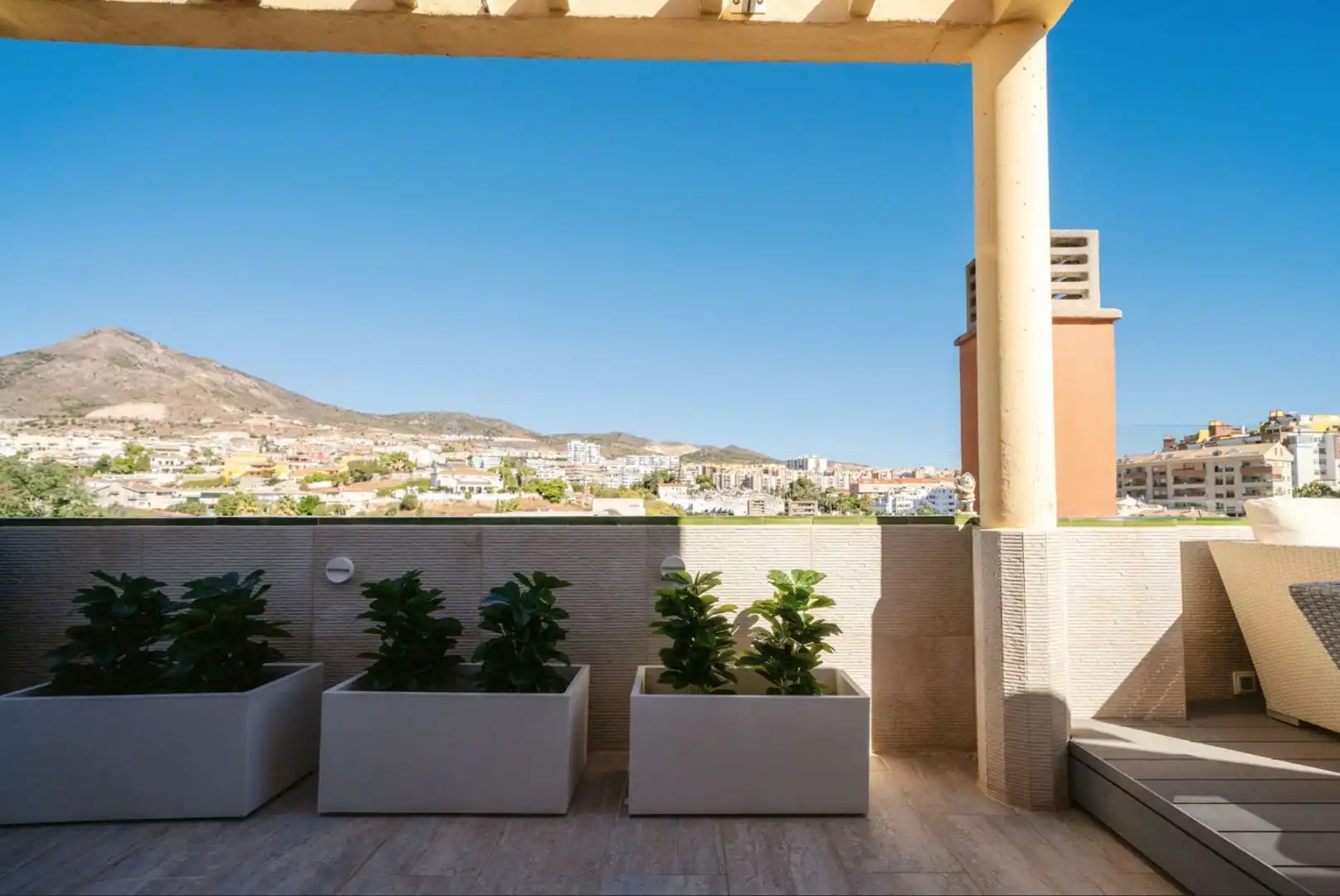 Terrace of Attic for sale in Benalmádena  with Air Conditioner, Heating and Terrace