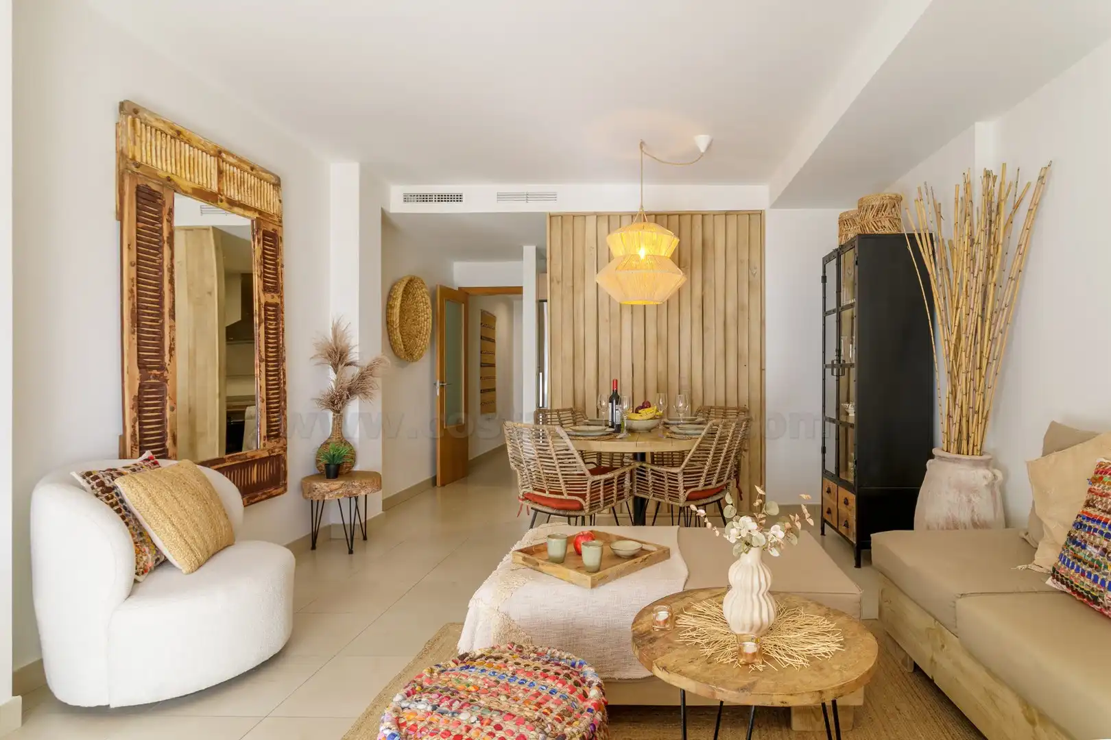 Living room of Apartments for sale in El Campello  with Air Conditioner, Terrace and Furnished