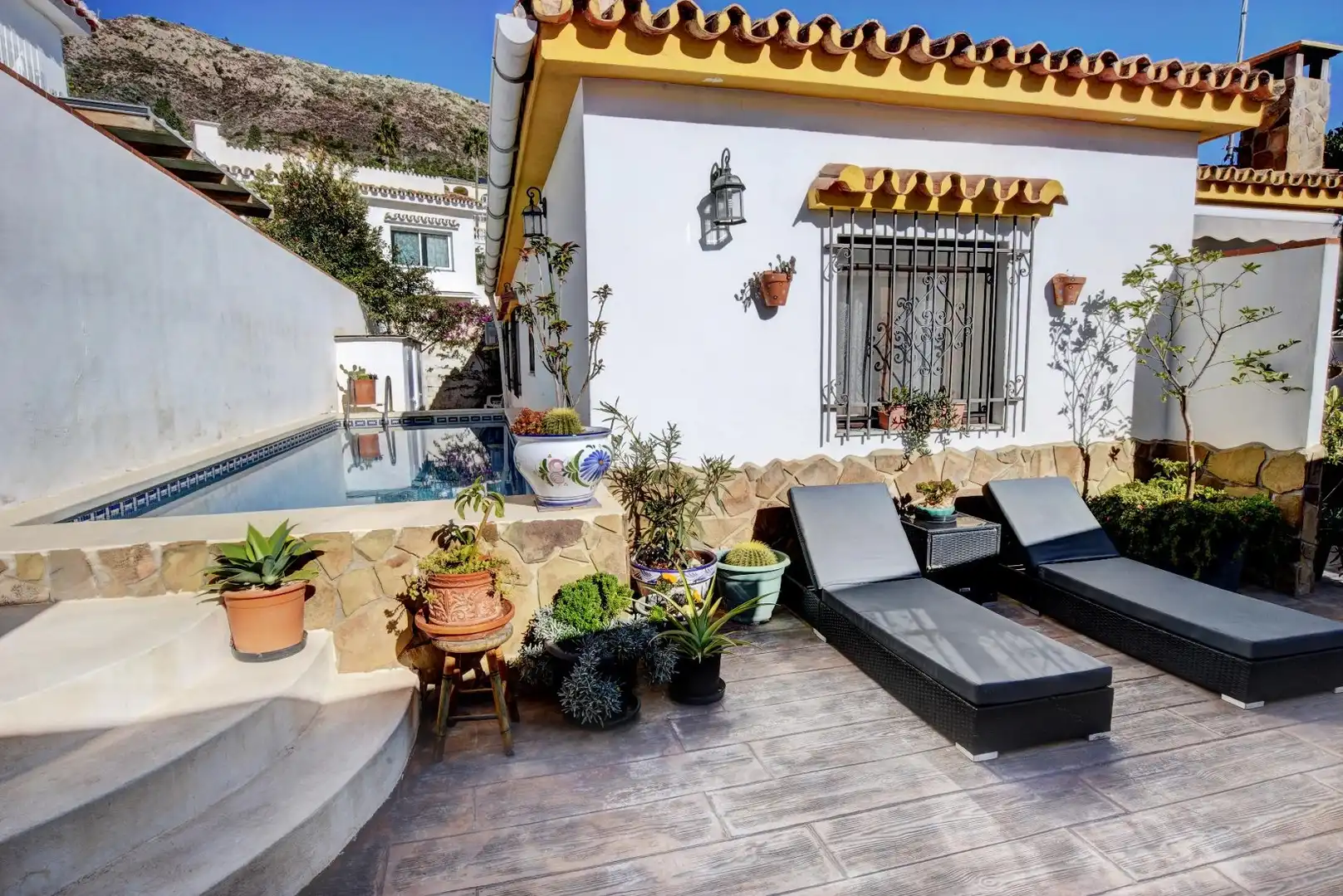 Terrassa de Casa o xalet en venda en Benalmádena amb Aire condicionat, Terrassa i Traster