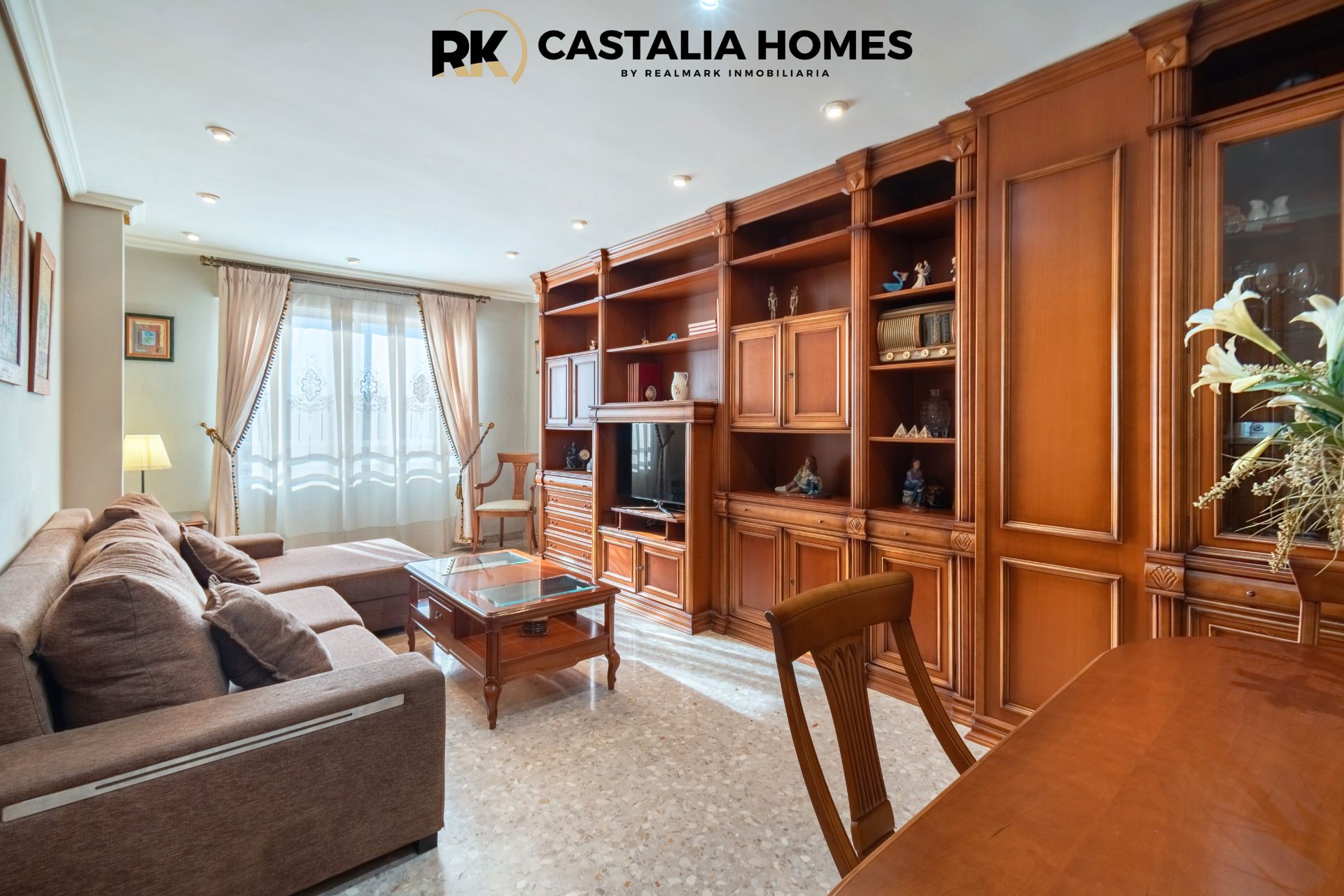 Living room of Flat for sale in L'Alcora  with Balcony