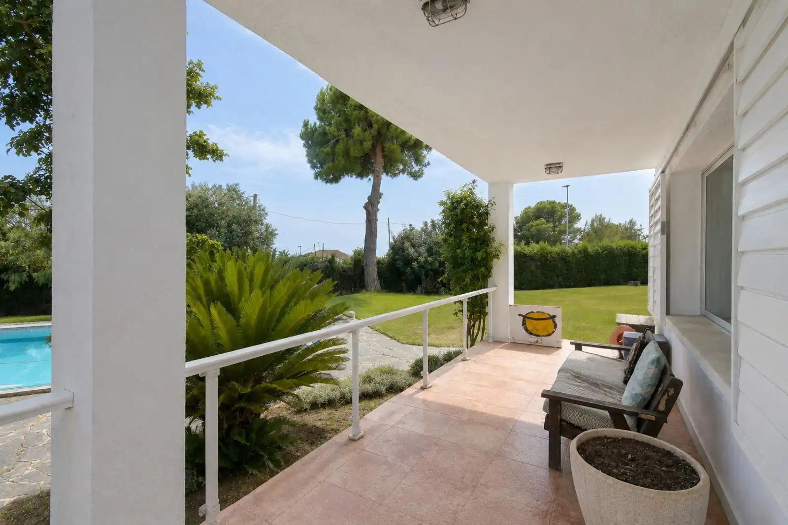 Terraza de Casa o chalet en venta en Cubelles con Calefacción, Jardín privado y Terraza