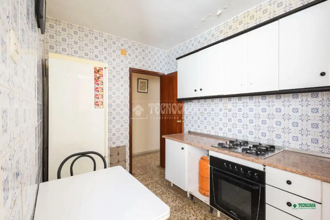 Kitchen of Flat for sale in Albox  with Air Conditioner and Balcony