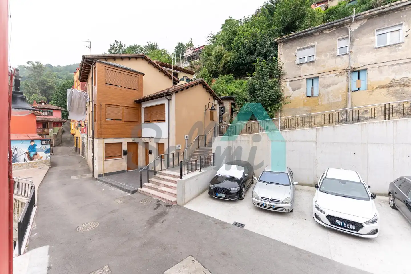 Vista exterior de Pis de lloguer en Mieres (Asturias)