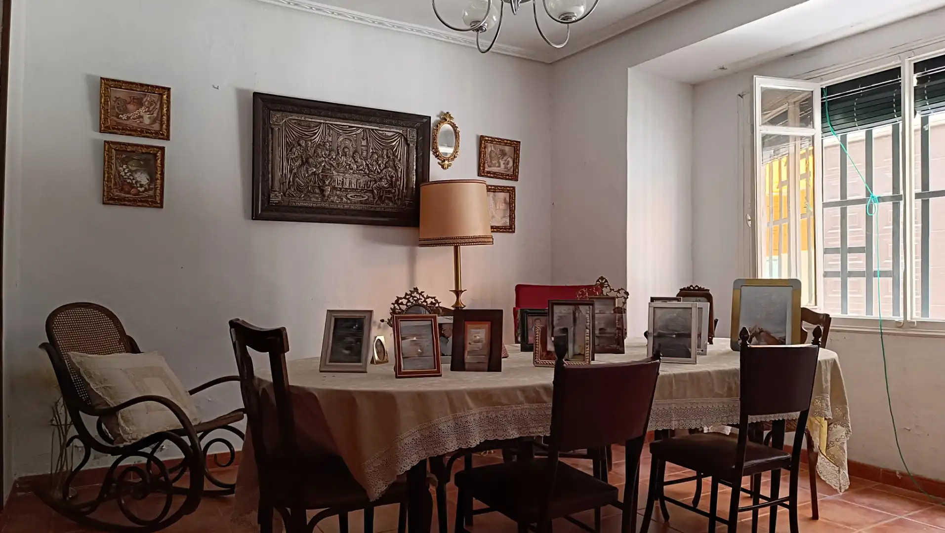 Comedor de Casa adosada en venta en Mancha Real con Jardín privado, Terraza y Piscina