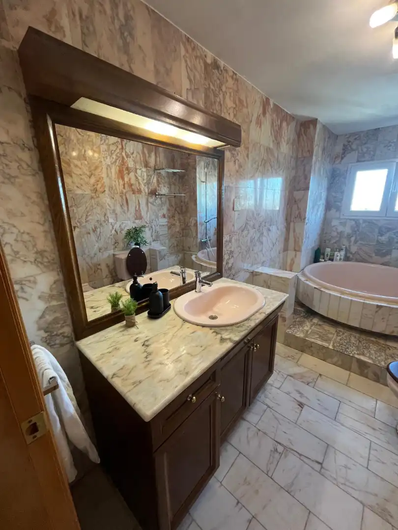Baño de Casa o chalet en venta en Manises con Aire acondicionado, Jardín privado y Terraza