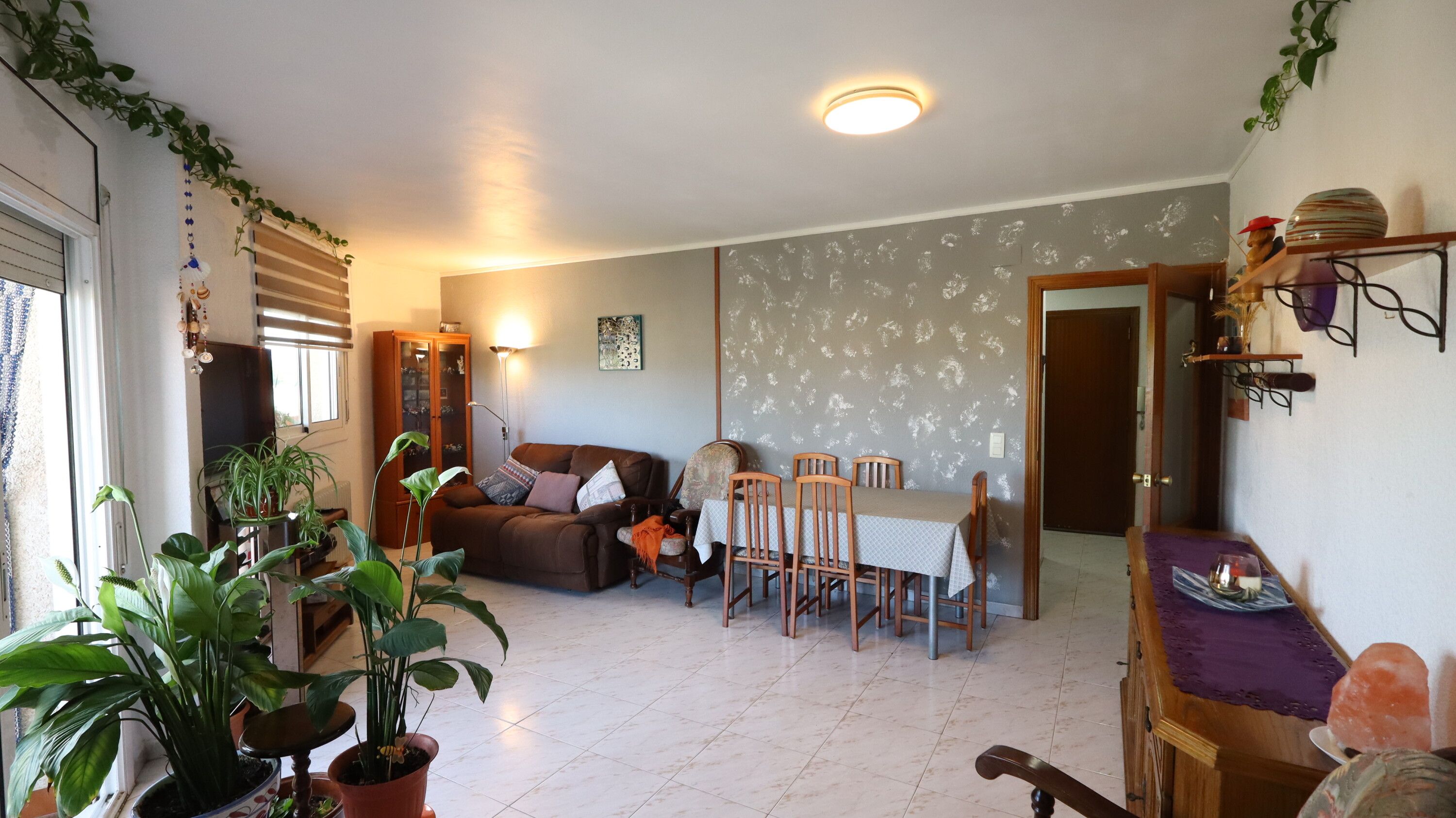 Sala d'estar de Pis en venda en Figueres amb Aire condicionat, Calefacció i Moblat