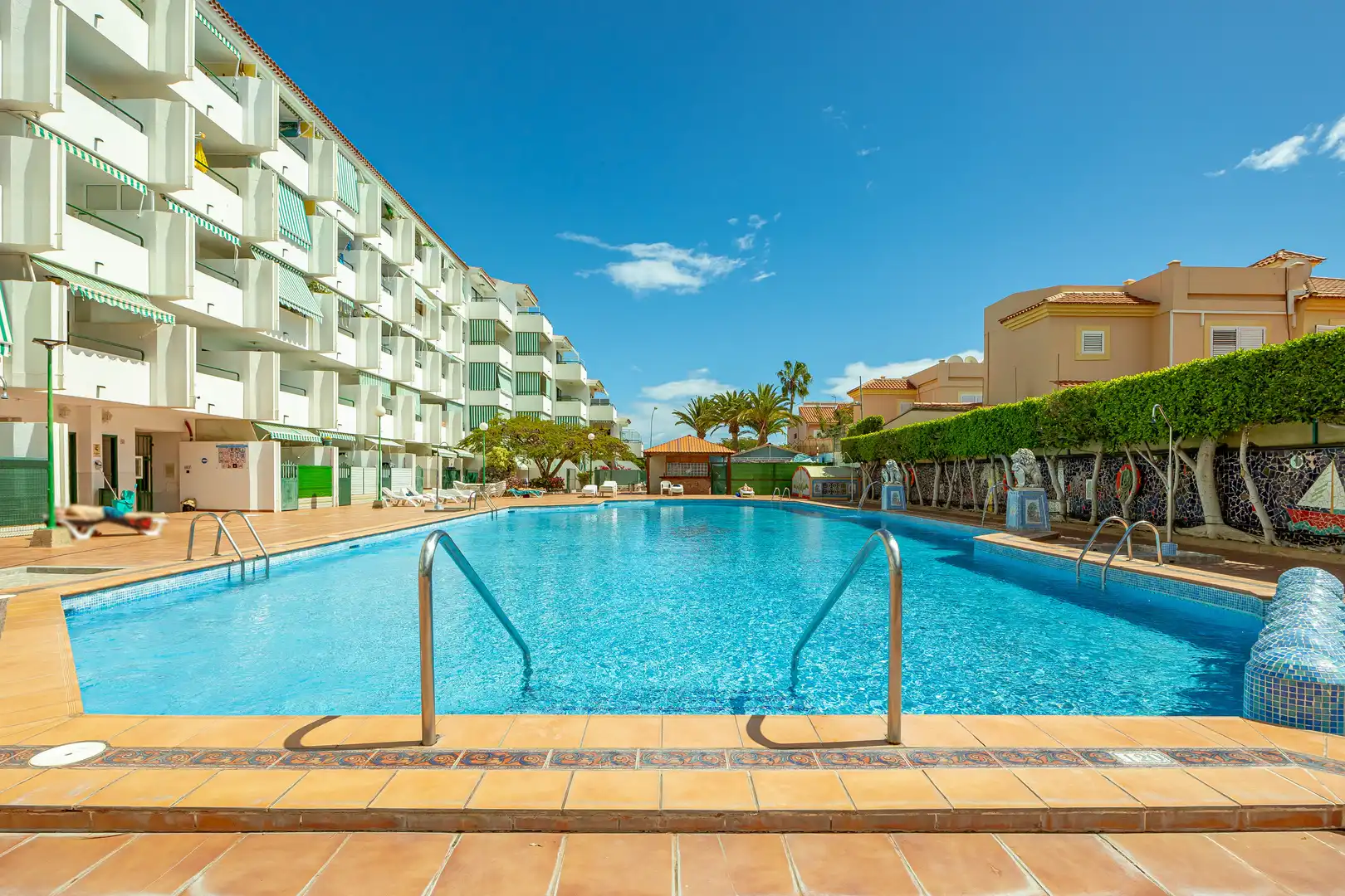 Piscina de Piso en venta en San Bartolomé de Tirajana con Terraza, Piscina y Amueblado