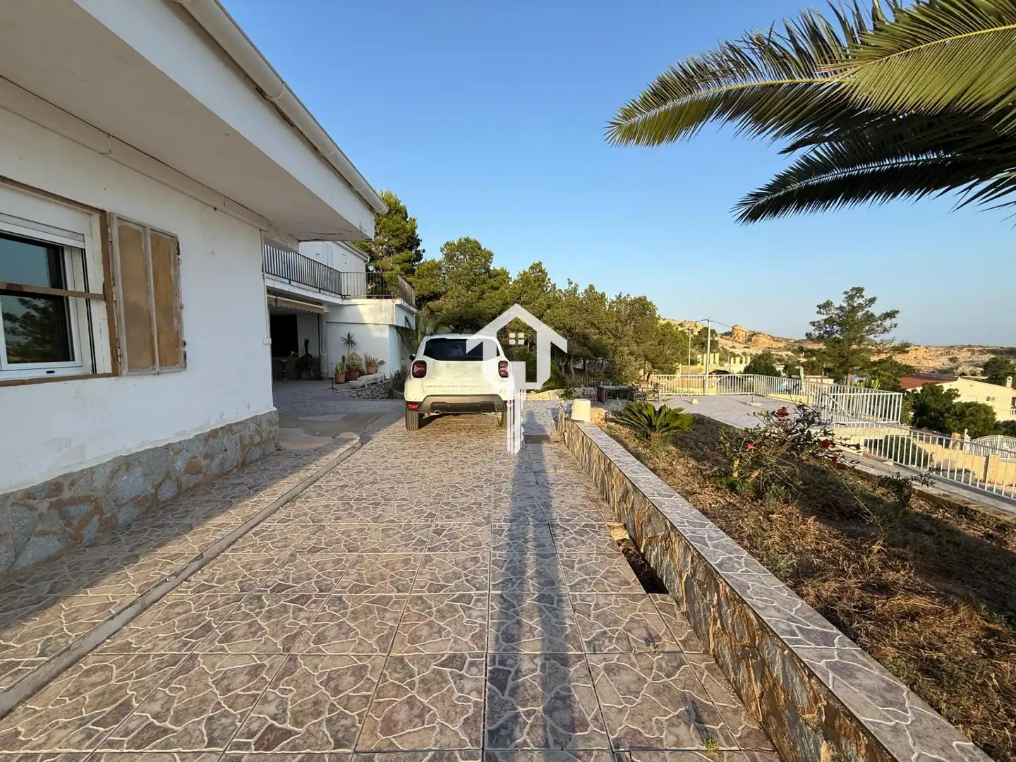 Parking of Houses for sale in San Vicente del Raspeig / Sant Vicent del Raspeig  with Air Conditioner, Private garden and Terrace