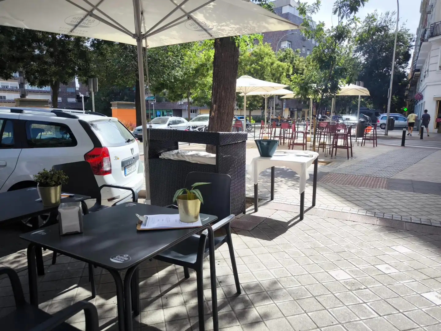 Terrassa de Local de lloguer en Madrid amb Aire condicionat