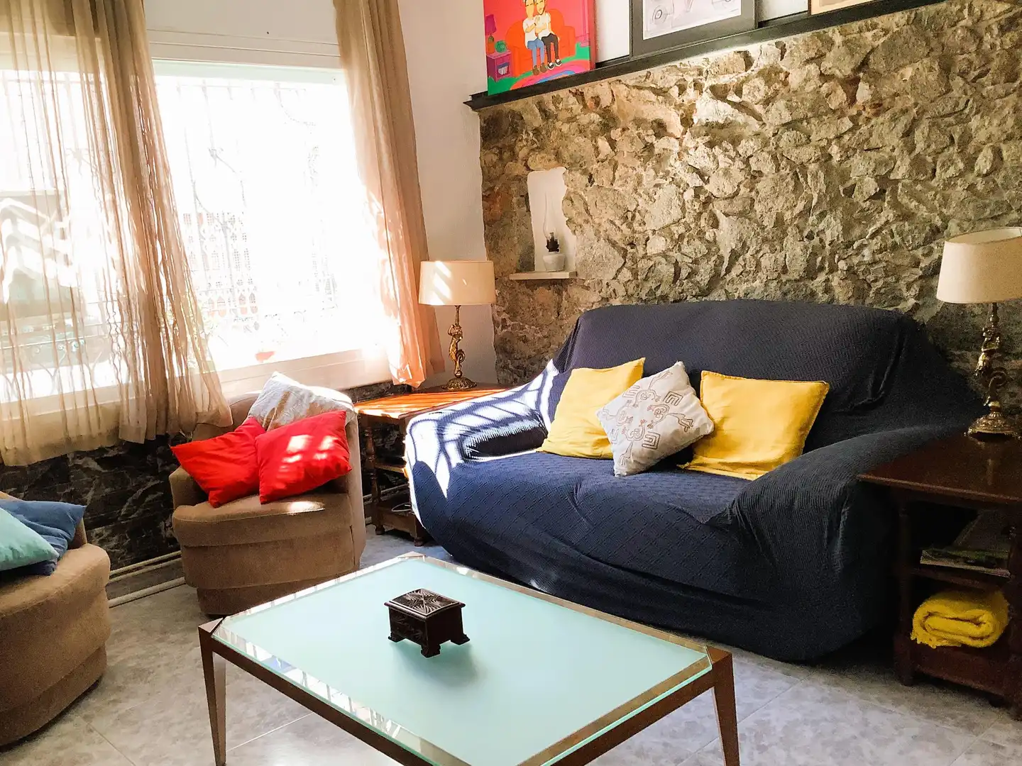 Living room of Ground floor for sale in El Masnou  with Air Conditioner, Heating and Storage room