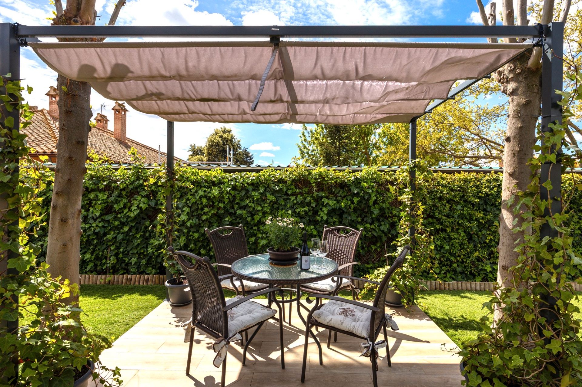 Terrace of House or chalet for sale in  Toledo Capital  with Air Conditioner, Heating and Private garden