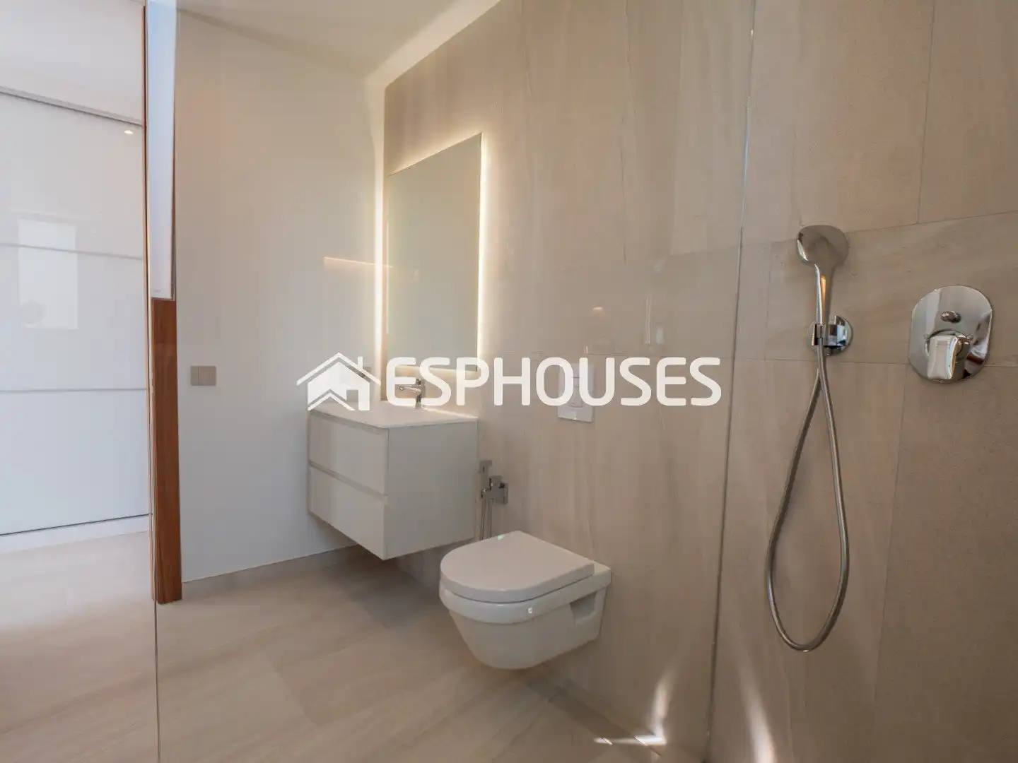 Bathroom of Houses for sale in Finestrat  with Air Conditioner, Terrace and Swimming Pool