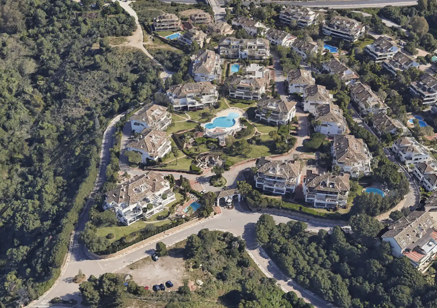 Vista exterior de Apartamento en venta en Marbella con Aire acondicionado, Terraza y Piscina