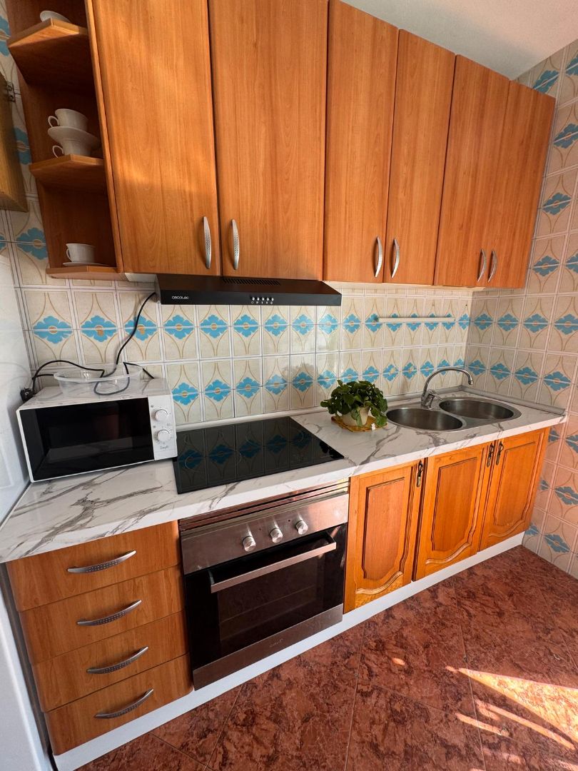 Kitchen of House or chalet to rent in Málaga Capital  with Air Conditioner, Terrace and Furnished