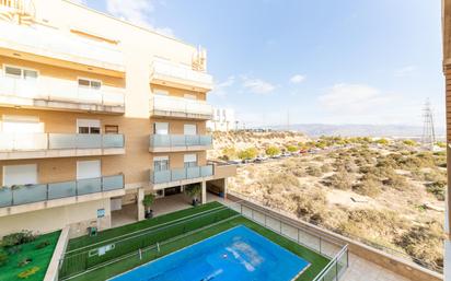 Swimming pool of Flat for sale in  Almería Capital  with Air Conditioner and Terrace