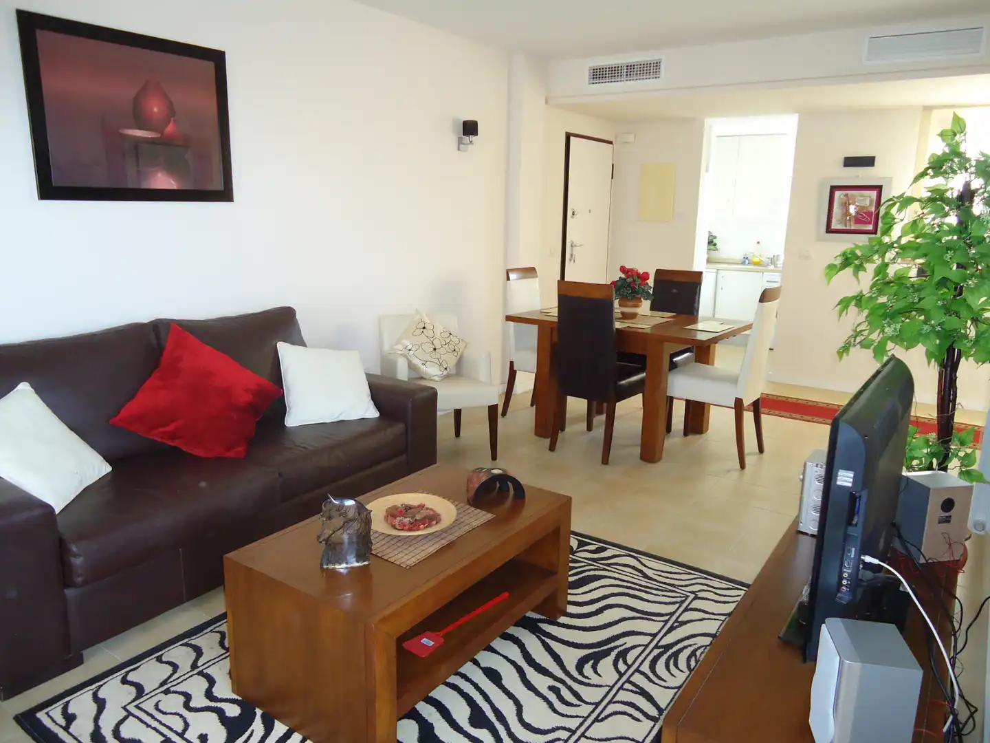 Sala de estar de Apartamento en venta en Murcia con Aire acondicionado, Calefacción y Terraza