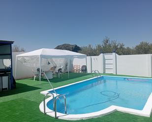 Swimming pool of House or chalet to rent in Fuente Palmera  with Air Conditioner