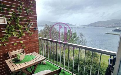 Balcony of Flat for sale in Vigo   with Heating, Terrace and Storage room