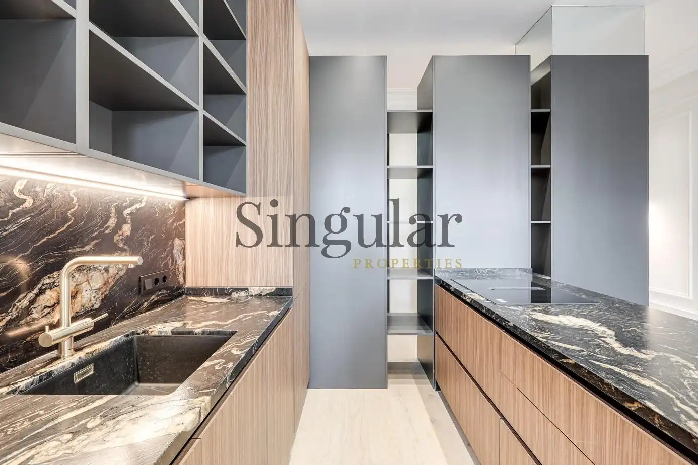 Cocina de Piso en venta en Barcelona con Aire acondicionado, Calefacción y Parquet