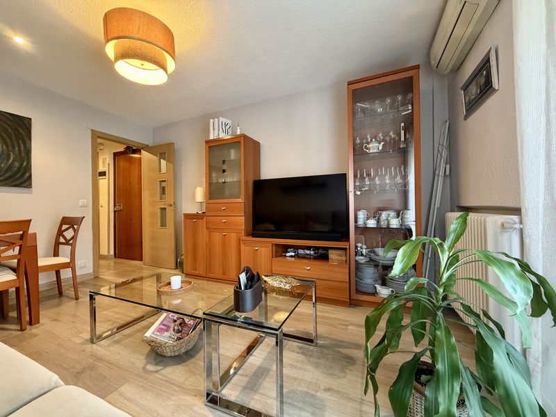 Living room of Flat for sale in  Madrid Capital  with Air Conditioner, Heating and Terrace