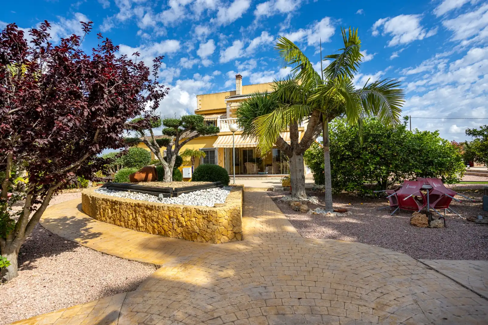 Jardín de Casa o chalet en venta en Elche / Elx con Piscina