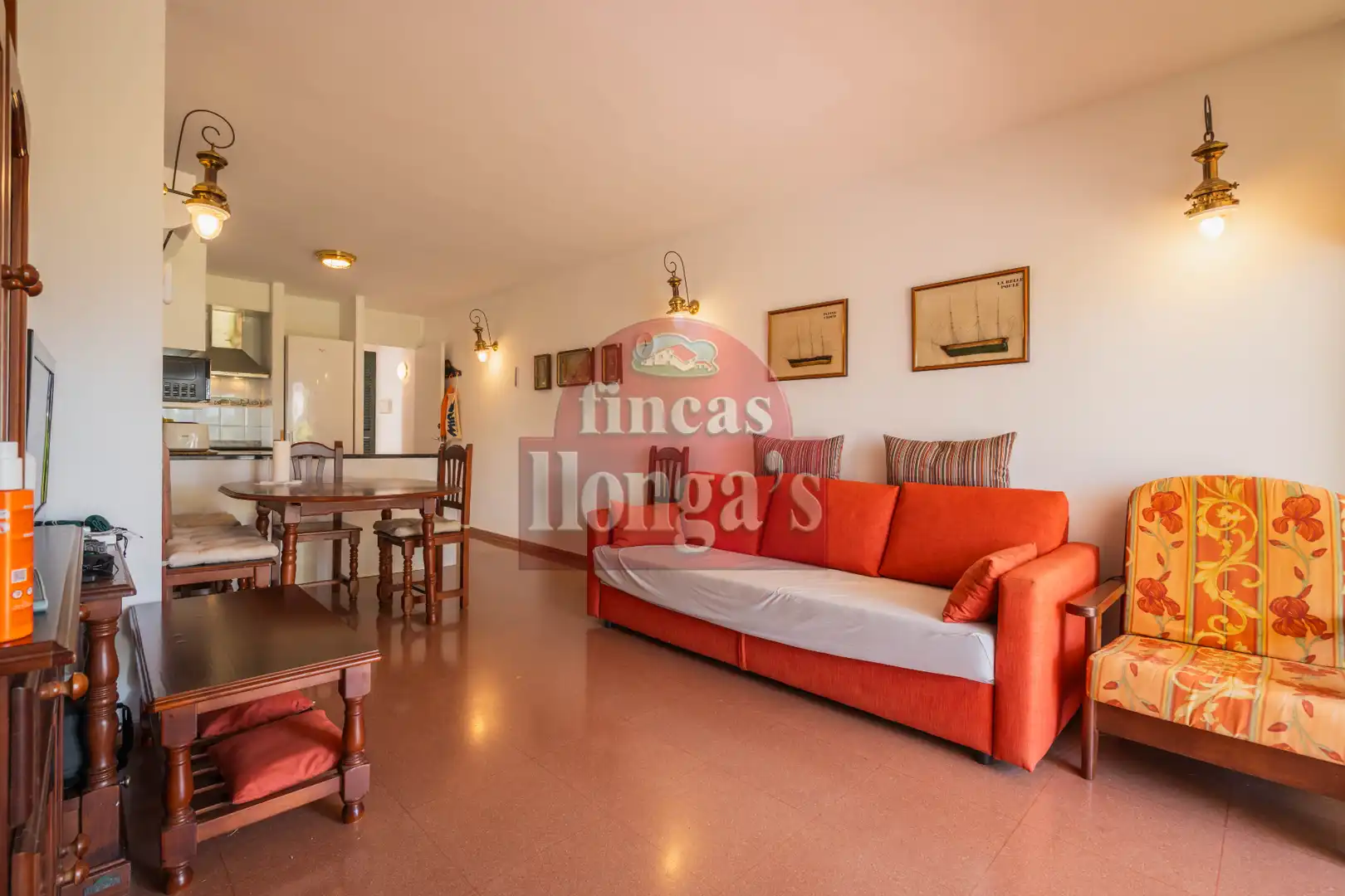 Sala d'estar de Apartament en venda en Ciutadella de Menorca amb Moblat