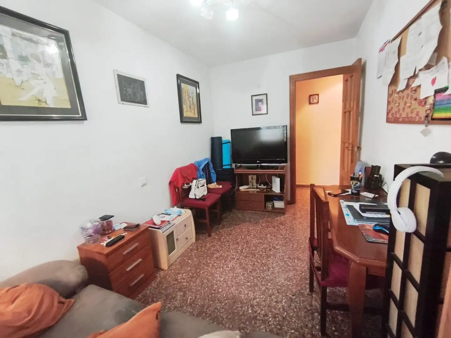 Sala d'estar de Pis en venda en Valencia amb Aire condicionat i Balcó