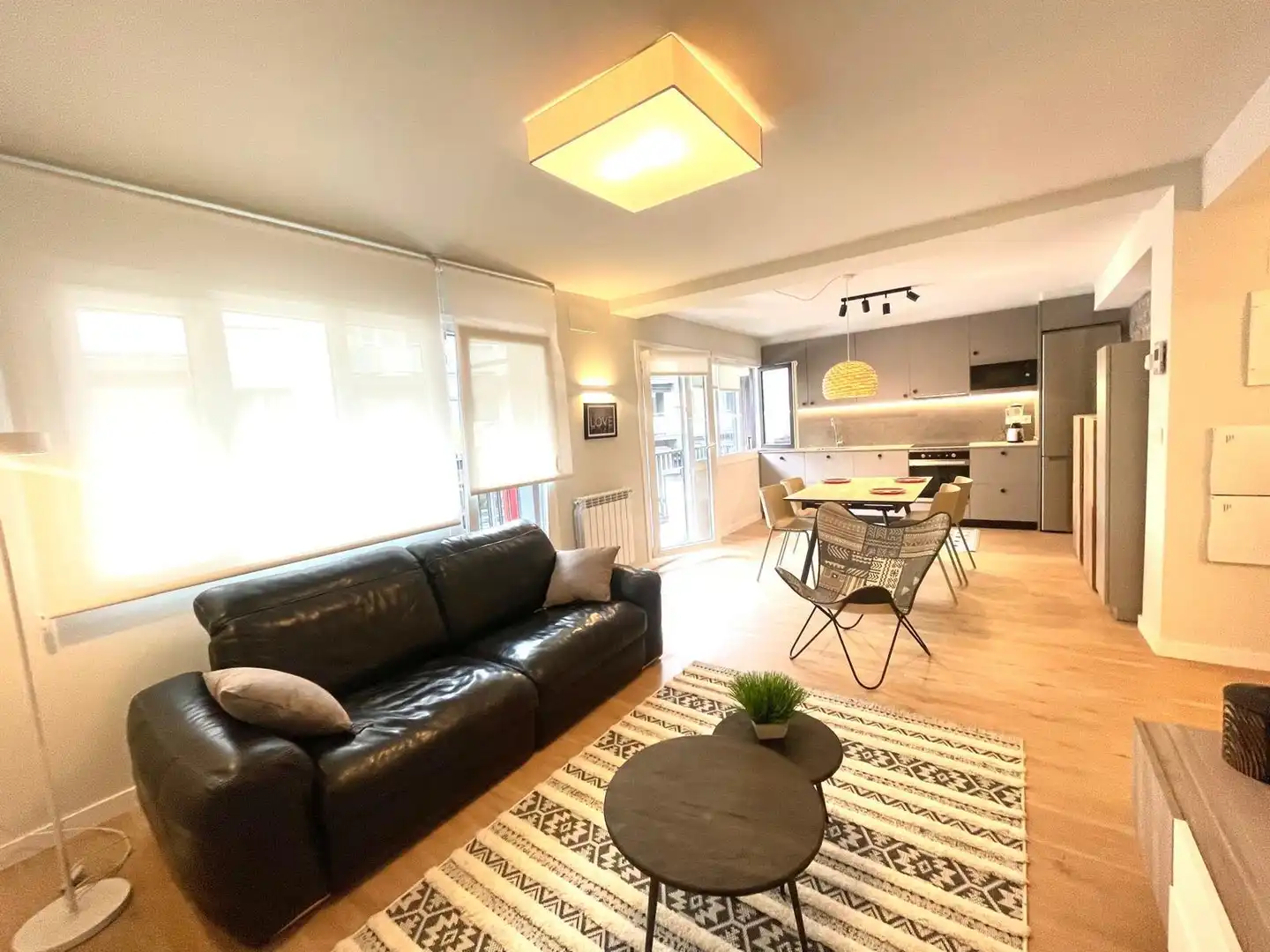 Sala de estar de Piso en venta en Orio con Calefacción, Parquet y Terraza