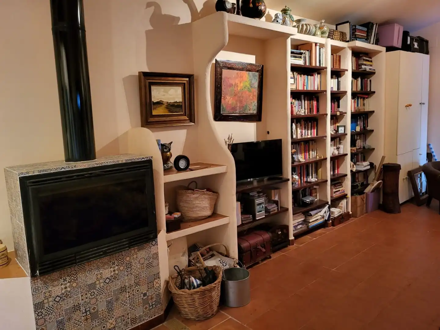 Living room of Houses for sale in Quijorna  with Private garden