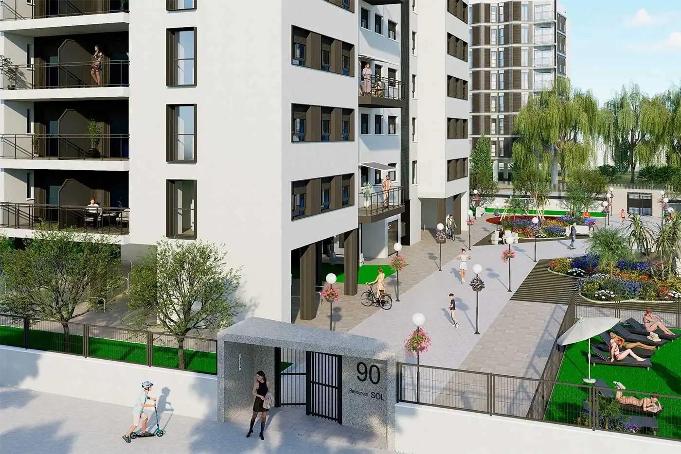 Exterior view of Flat for sale in Borriol  with Air Conditioner, Heating and Terrace