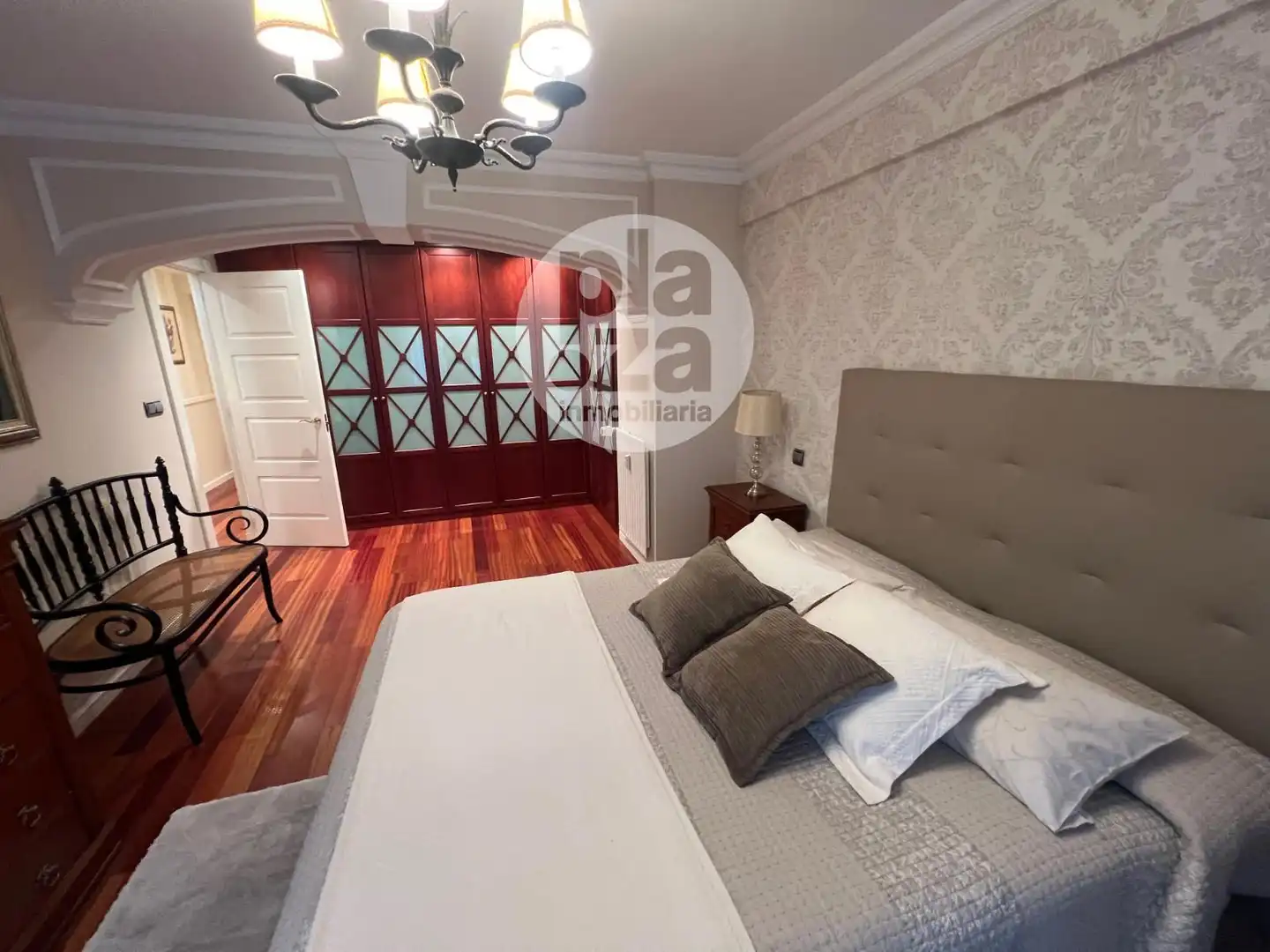 Bedroom of Flat for sale in Burgos  with Heating and Terrace