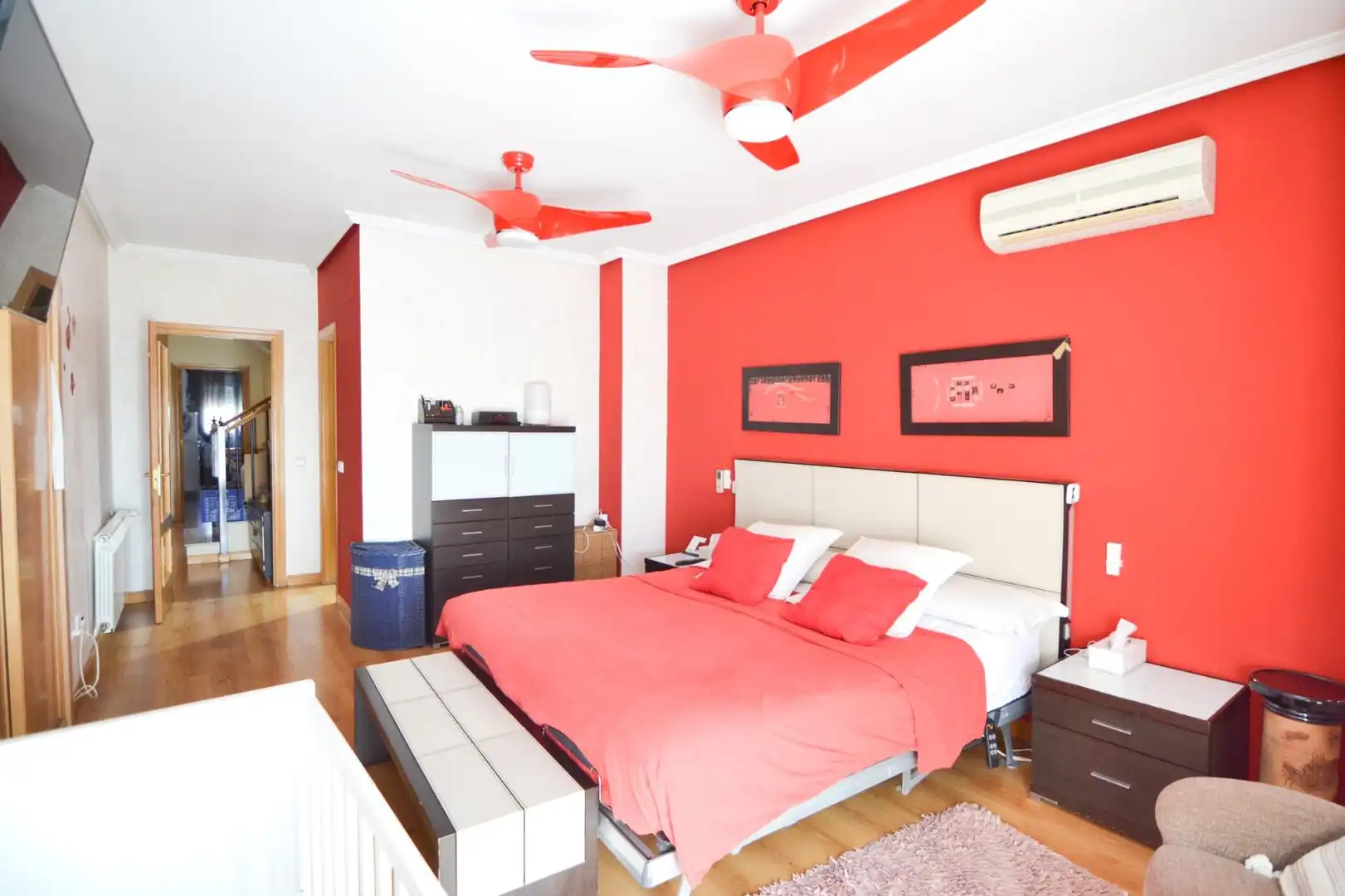 Bedroom of Detached homes for sale in Griñón  with Heating, Private garden and Terrace