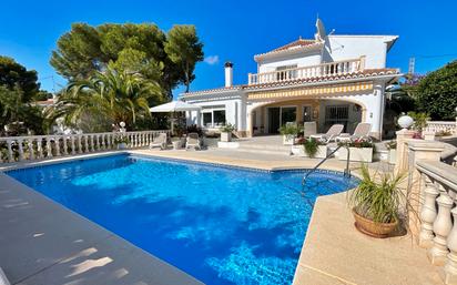 Piscina de Casa o xalet en venda en Benissa amb Aire condicionat, Calefacció i Terrassa