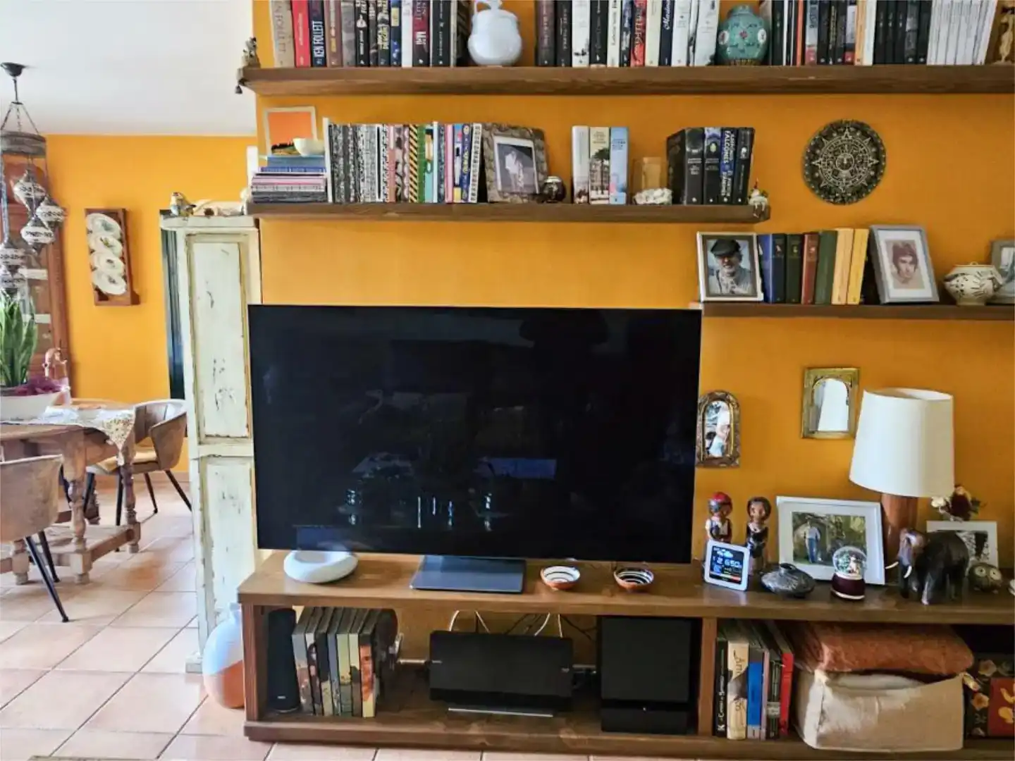Sala de estar de Piso en venta en Navata con Aire acondicionado, Jardín privado y Trastero