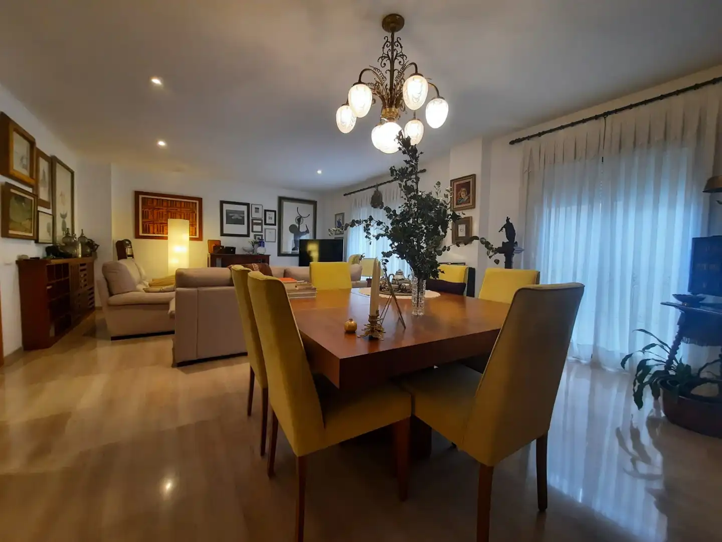 Esszimmer von Maisonette zum Verkauf in Castellón de la Plana / Castelló de la Plana mit Terrasse