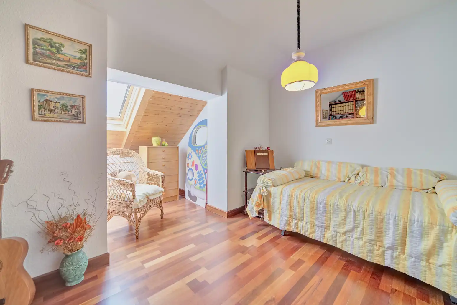 Sala de estar de Casa o chalet en venta en Irañeta con Calefacción, Jardín privado y Parquet