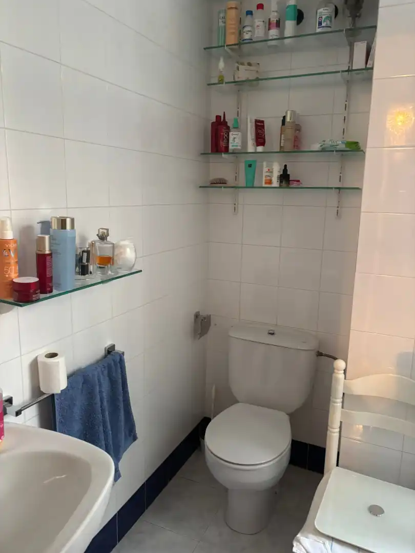 Badezimmer von Wohnung zum Verkauf in Villarrobledo mit Heizung, Terrasse und Möbliert