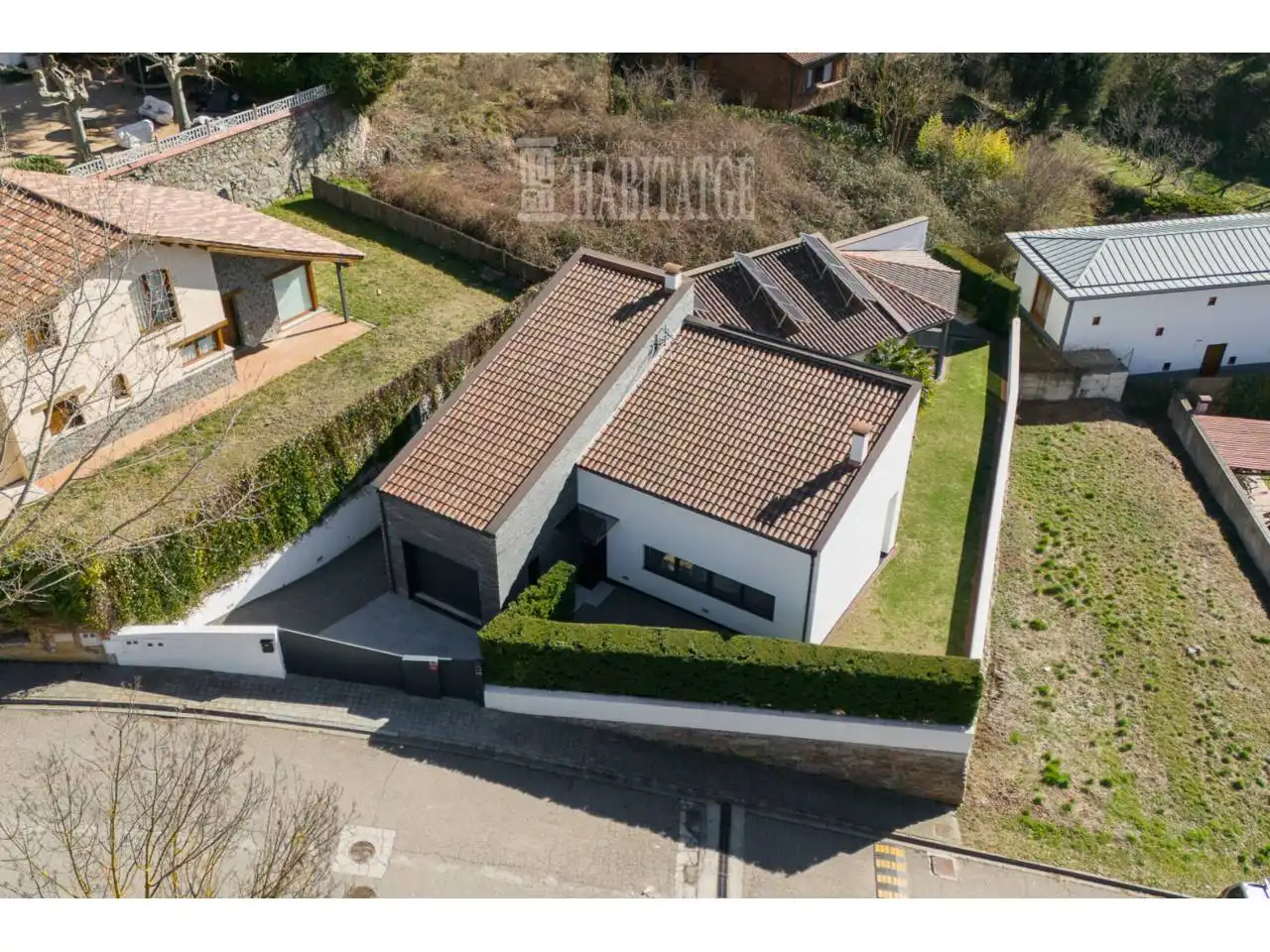 Vista exterior de Casa o chalet en venta en Viladrau con Aire acondicionado, Calefacción y Jardín privado