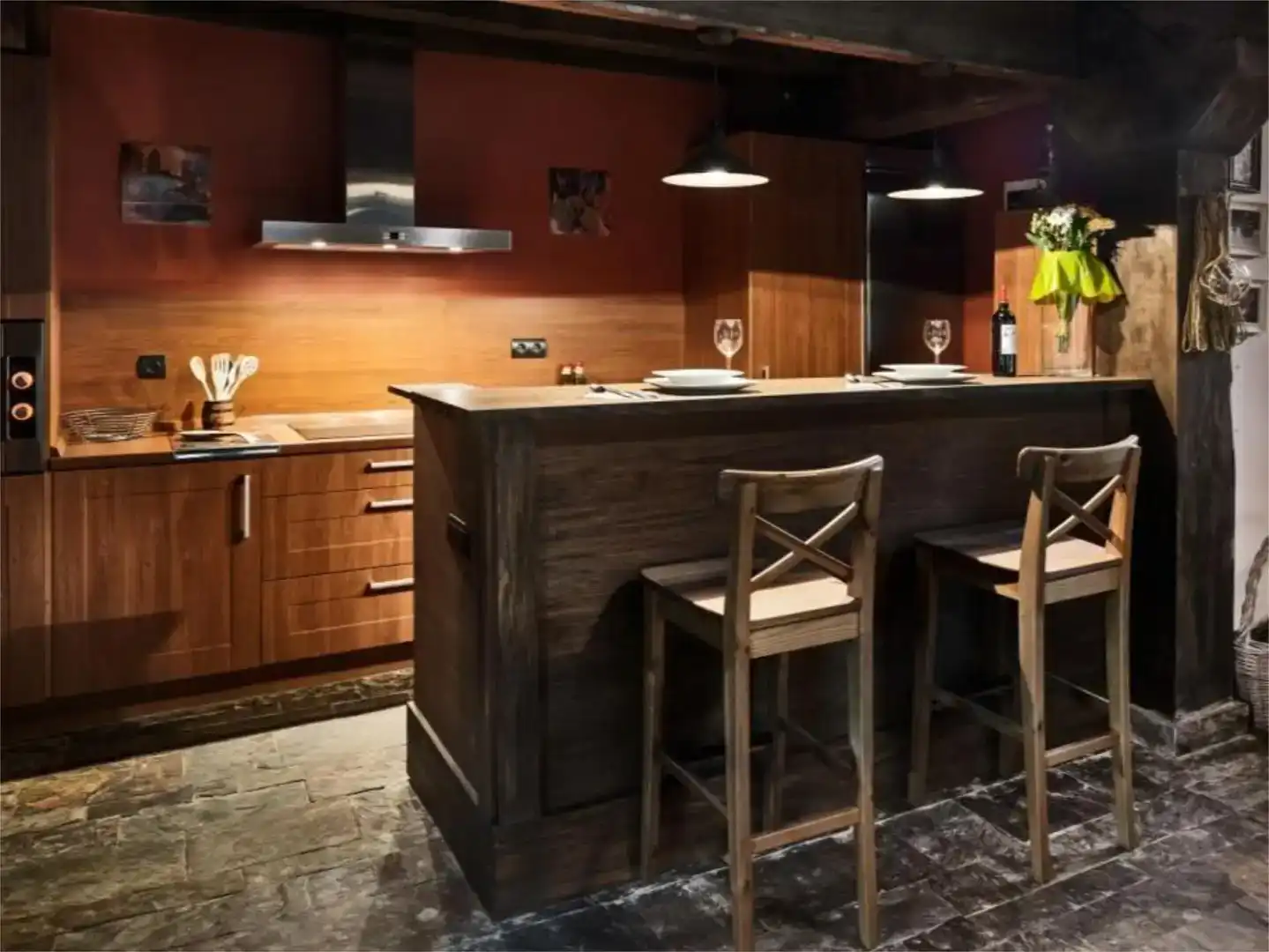 Cocina de Casa o chalet en venta en Majaelrayo con Balcón