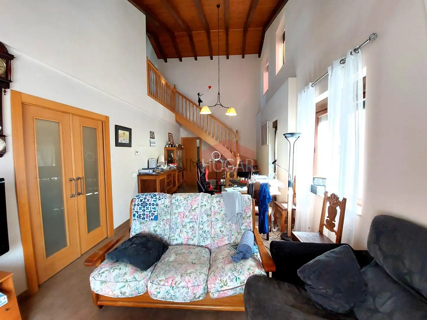 Sala d'estar de Casa o xalet en venda en Villanueva del Aceral amb Jardí privat, Terrassa i Traster