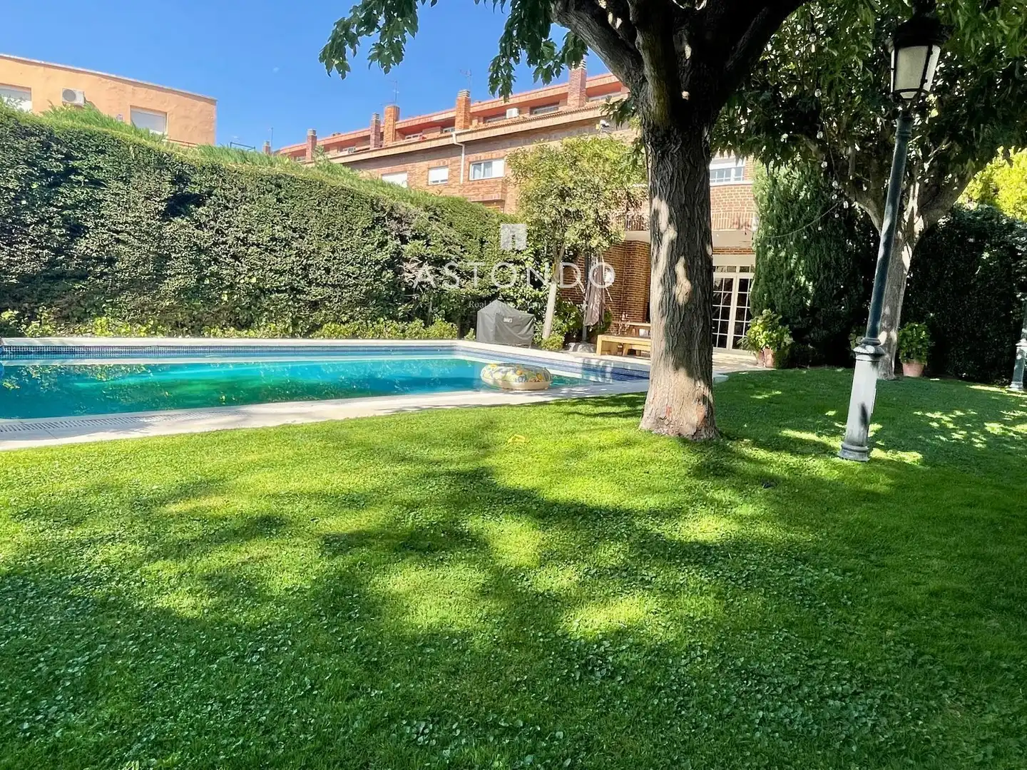Garden of Houses for rent in Madrid  with Air Conditioner, Heating and Terrace