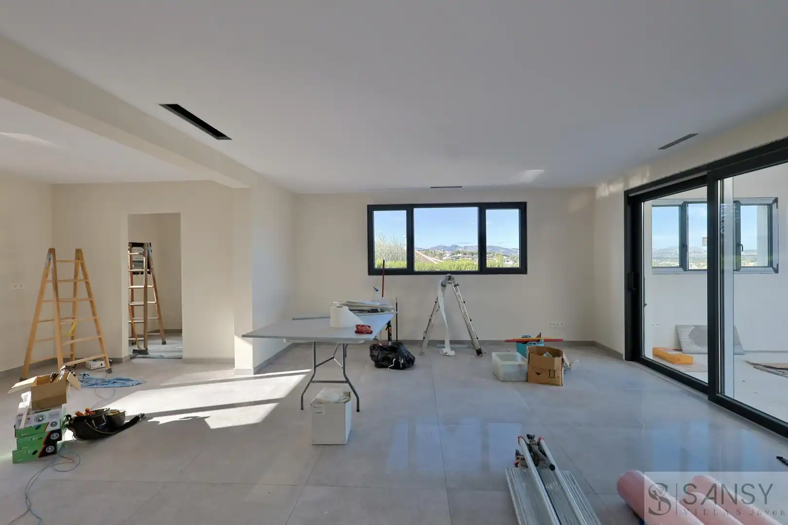 Living room of Houses for sale in Jávea / Xàbia  with Air Conditioner, Heating and Terrace
