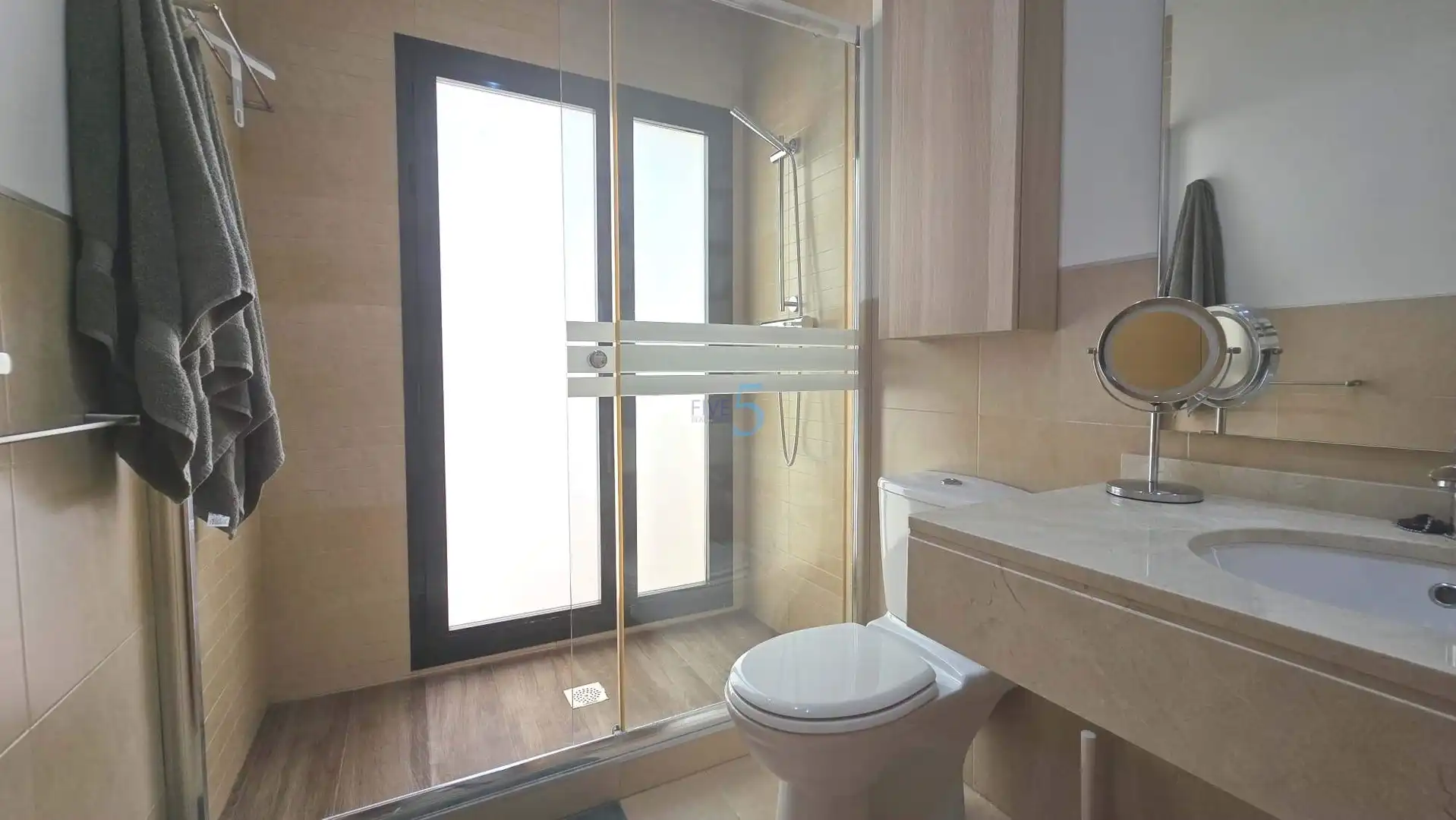 Bathroom of Flat for sale in Fuente Álamo de Murcia  with Air Conditioner, Heating and Terrace